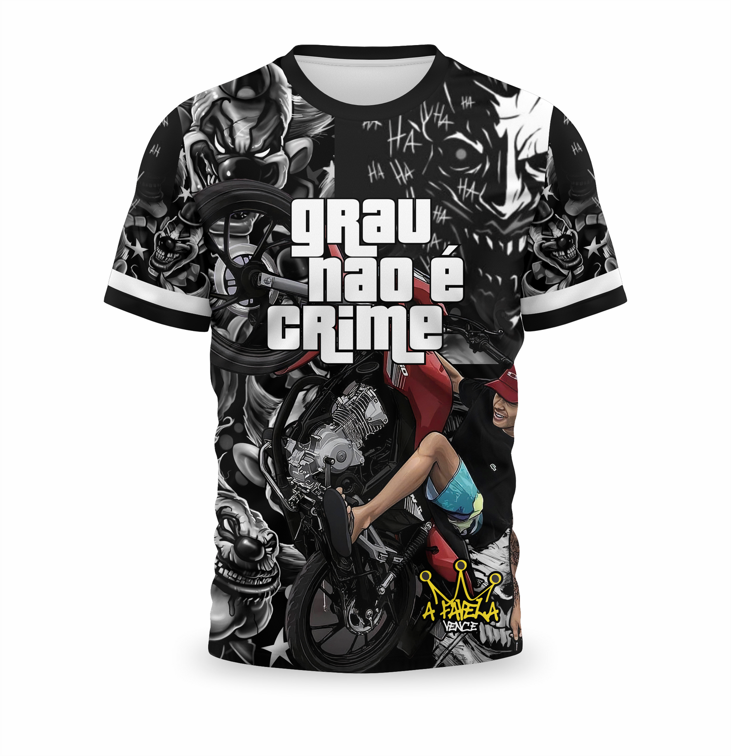 Camisa Grau Não É Crime