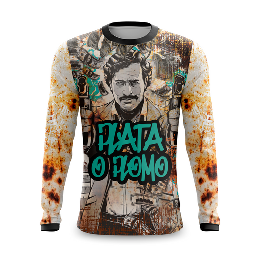 Camisa Pablo Escobar Manga Longa