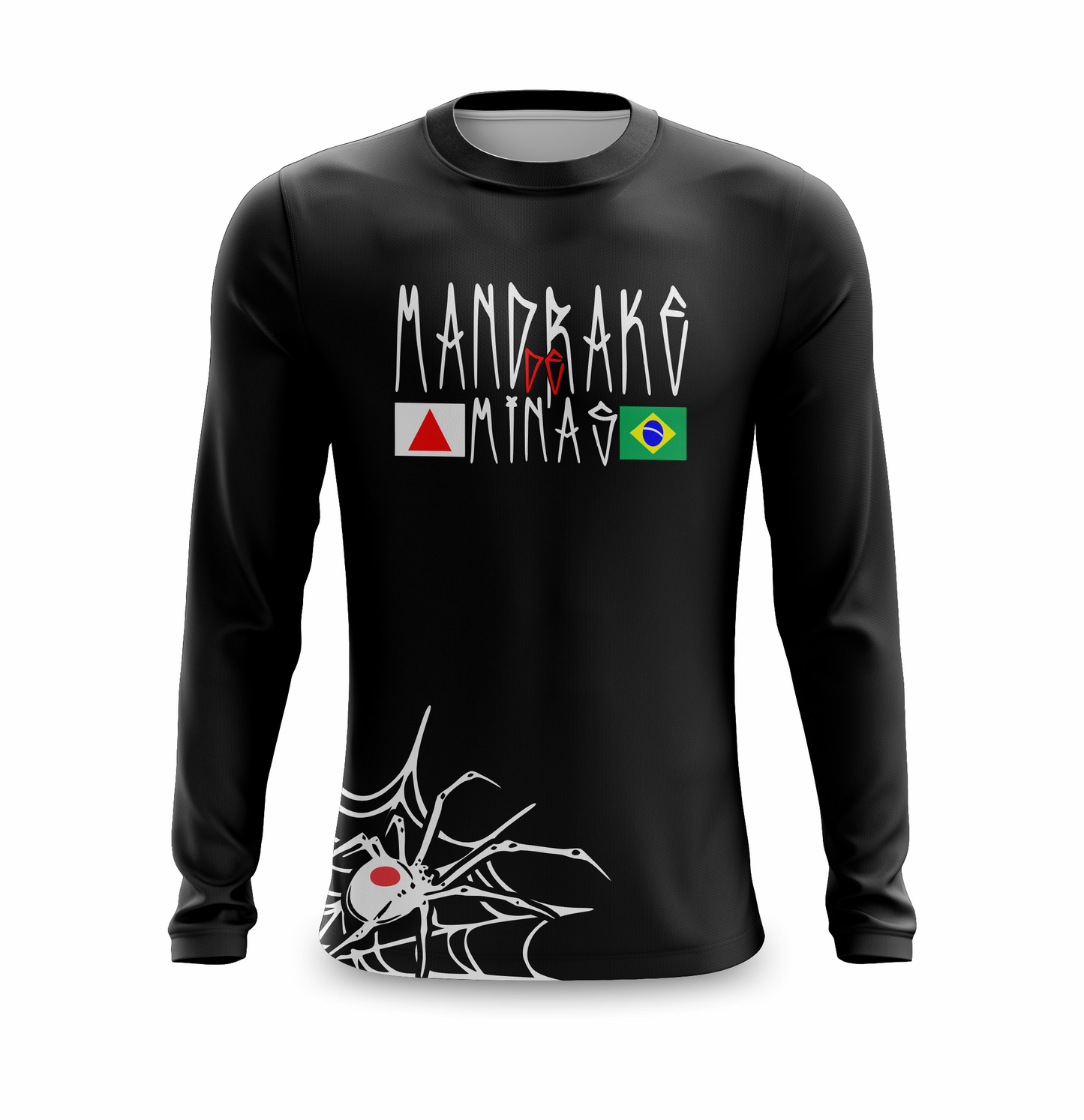 Camisa Mandrake De Minas Manga Longa