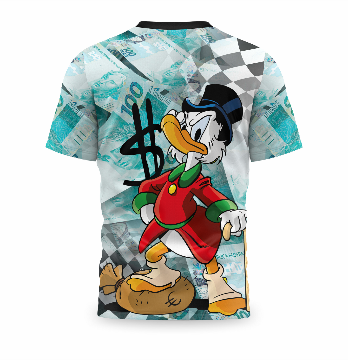Camisa Tio Patinhas Nota De 100