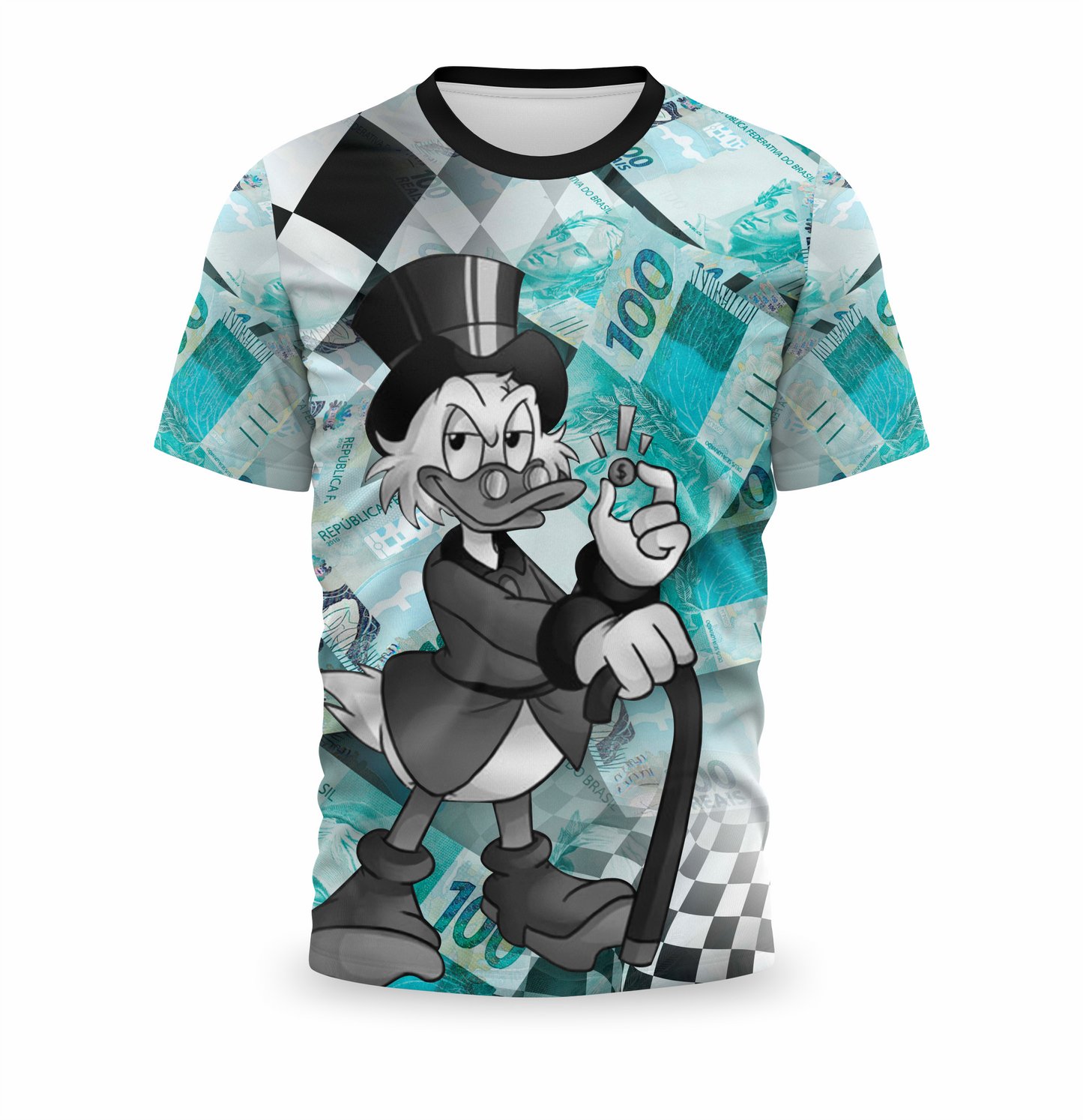 Camisa Tio Patinhas Nota De 100